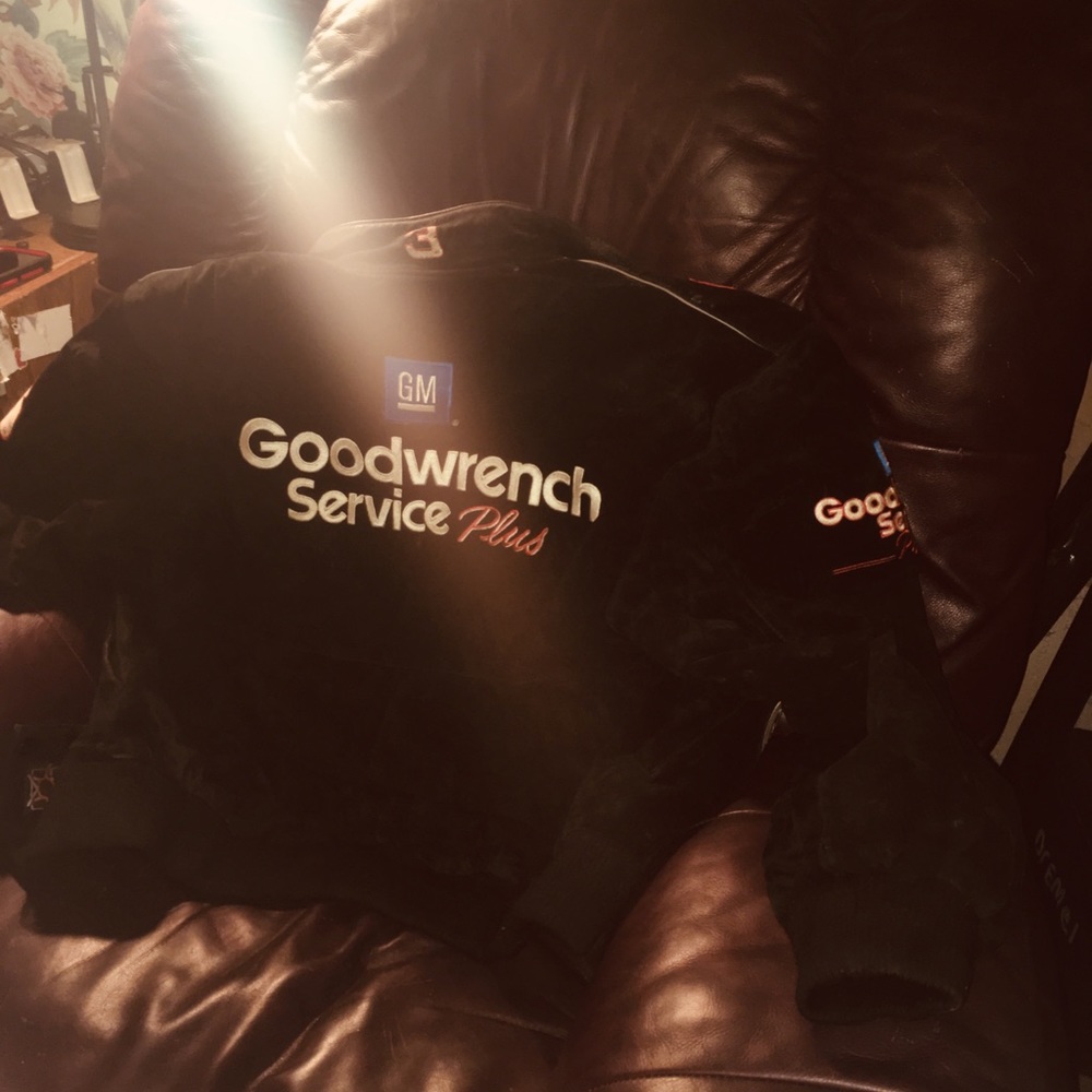 Goodwrench service leather jacket